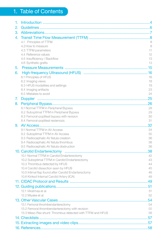 Vascular Guidebook