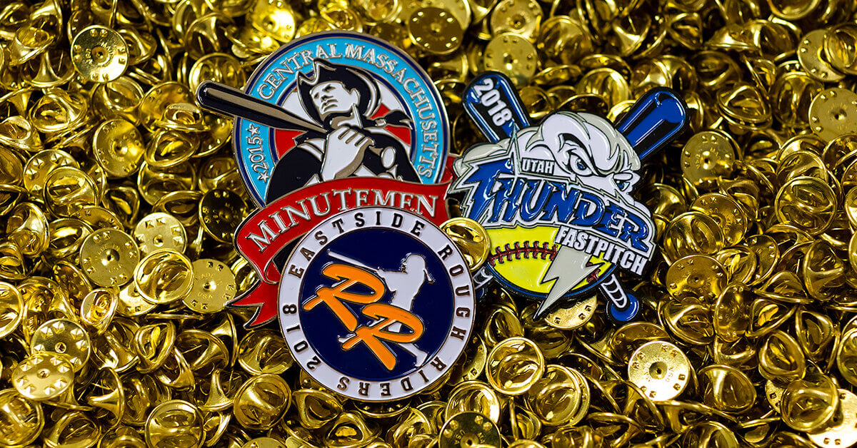 Custom Sports Trading Pins Raise Spirits and Money PinProsPlus