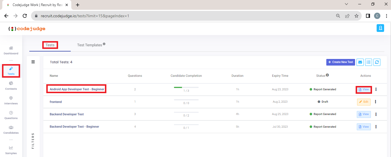 Data-Driven Reports: Analyzing Timeline, Proctor, and Information ...
