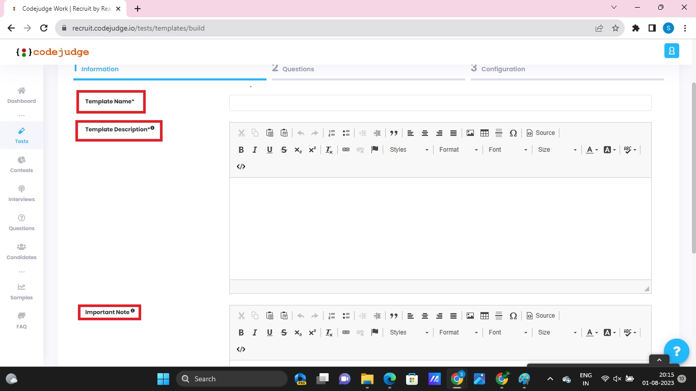 Custom Assessment Templates: How to Create Them | Codejudge