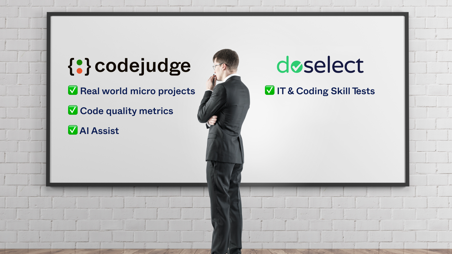 DoSelect Vs Codejudge