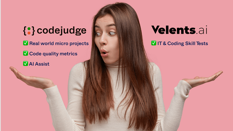 Codejudge - #1 Best Velents.ai Alternative | Codejudge