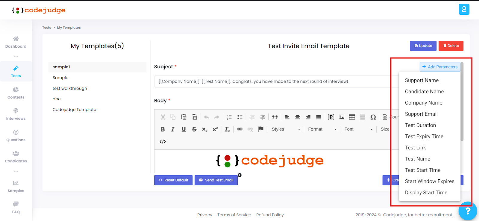 Codejudge Product Updates - Feb 2024
