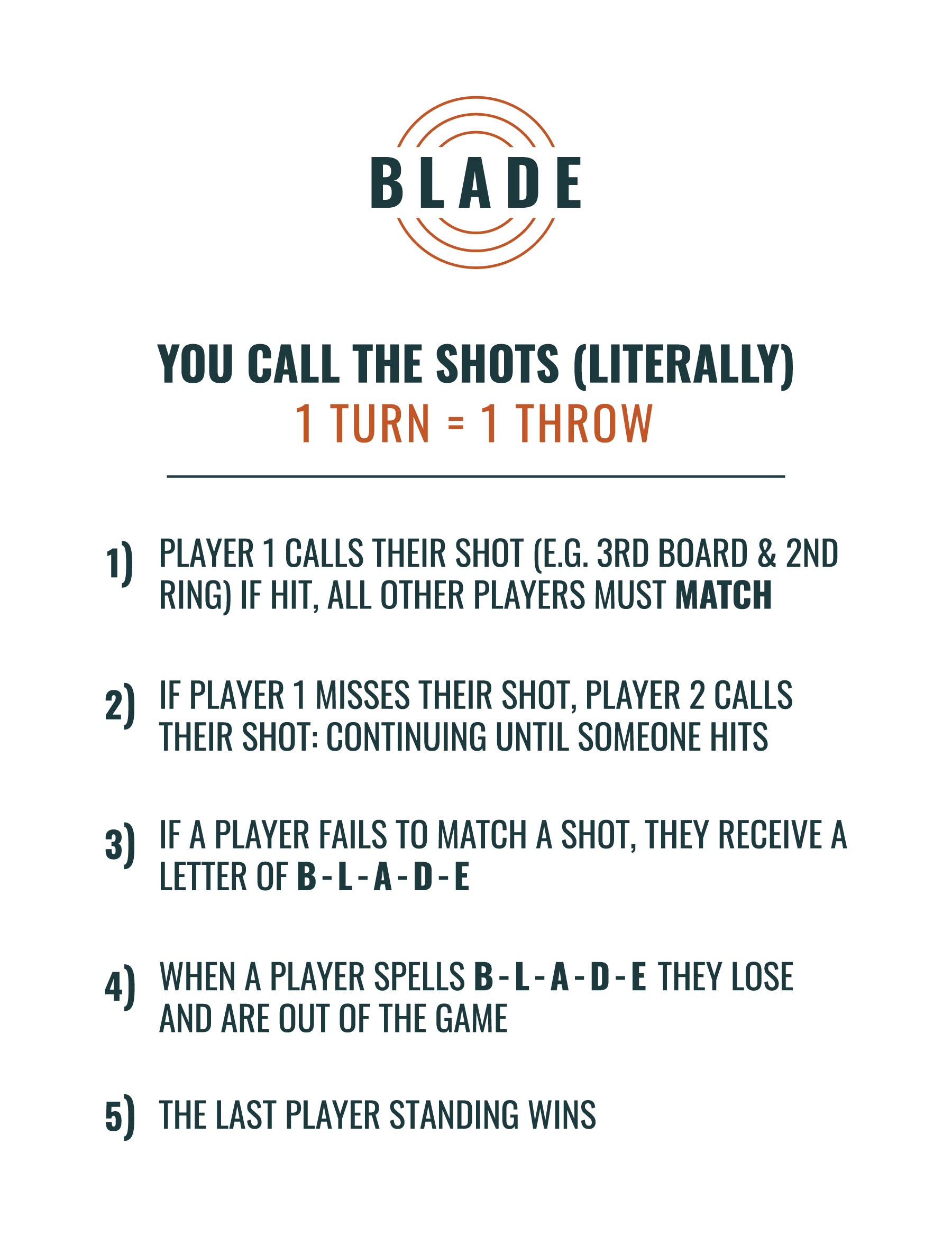 Axe Throwing Games Blade & Timber Axe Throwing