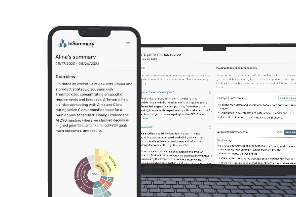 InSummary - Intelligent Performance Reviews and Status Reports
