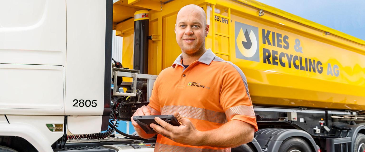 👷🏼📱 Kies & Recycling AG "Digital is brilliant. Everything is faster