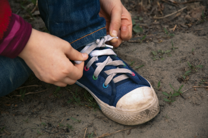 View of Loop, Swoop, and Pull! Teaching Shoe Tying - North Shore Pediatric Therapy