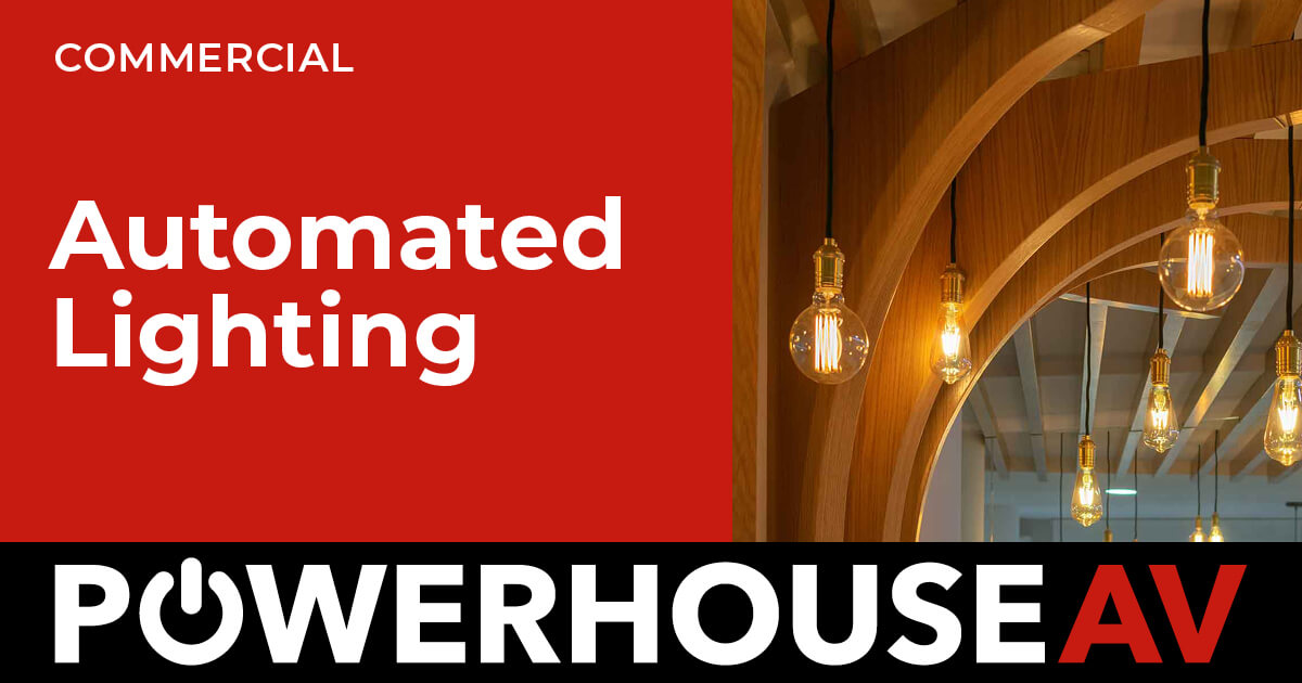 Smart Commercial Lighting Control Systems PowerhouseAV