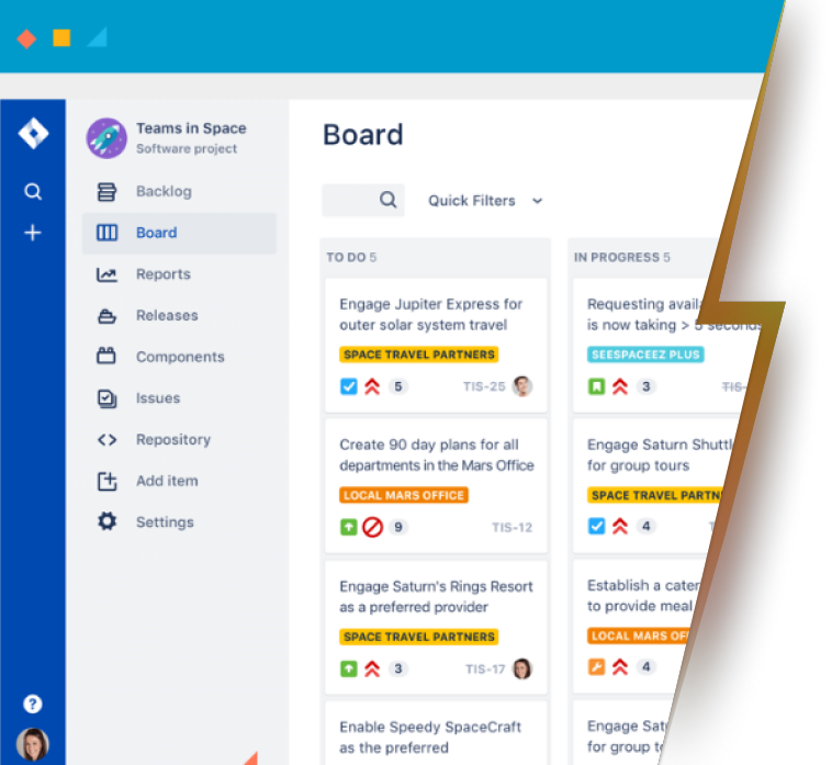 An image showcasing the old way of managing DevOps tasks through a Jira board