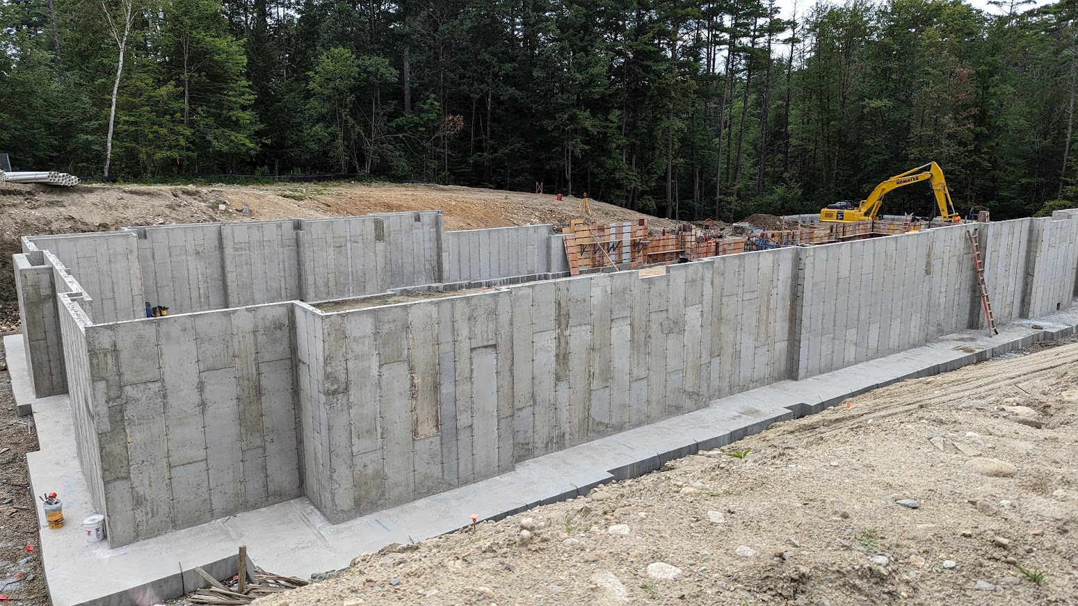 Swanzey Gardens Form Up Foundations Project