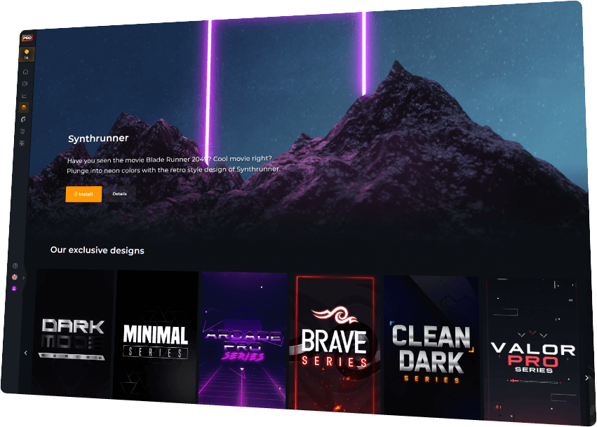 OWN3D Pro Homepage Screenshot