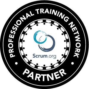 Official Scrum.org Professional Training Network member logo