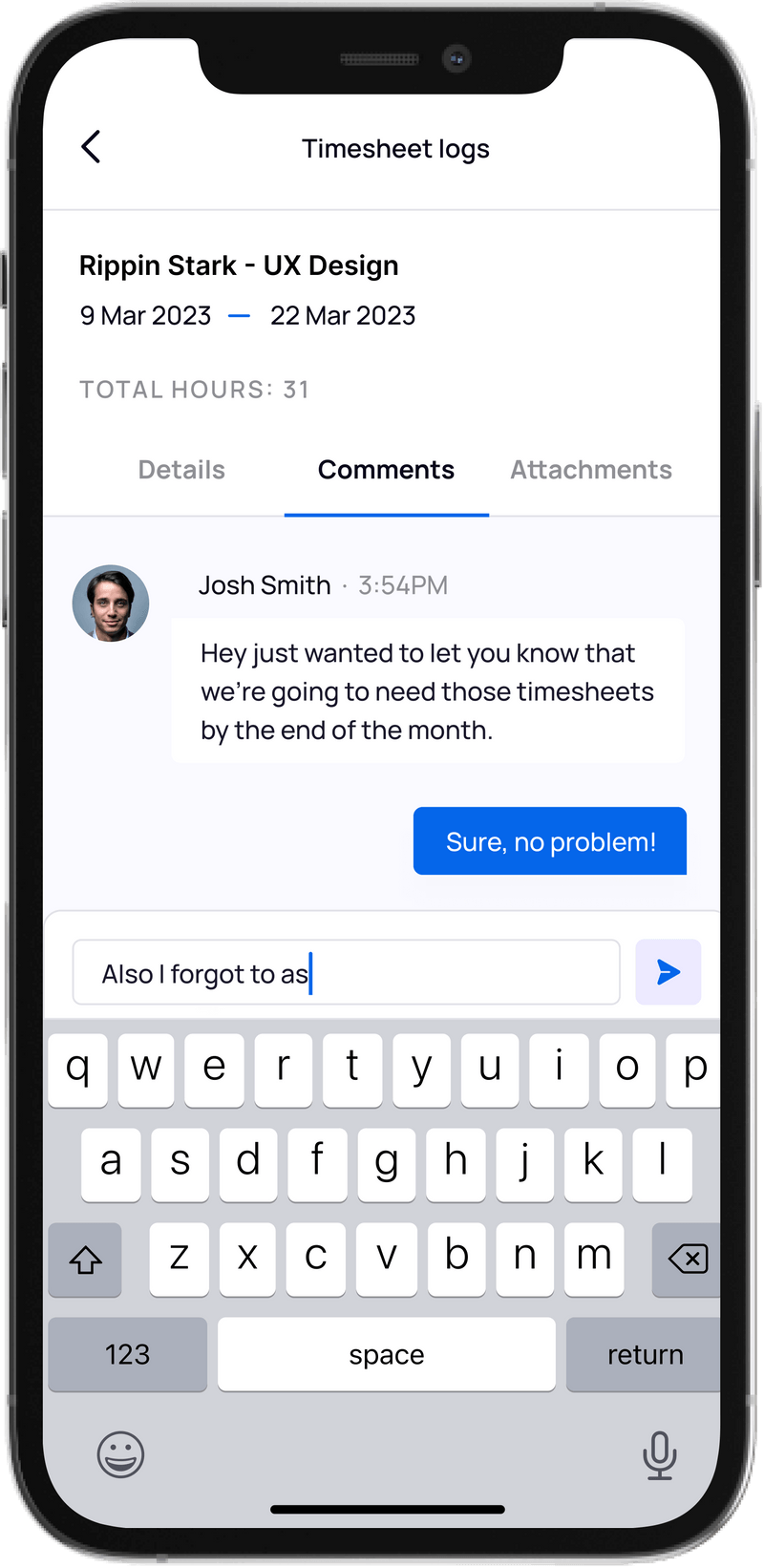 Clug I Contractor Timesheets