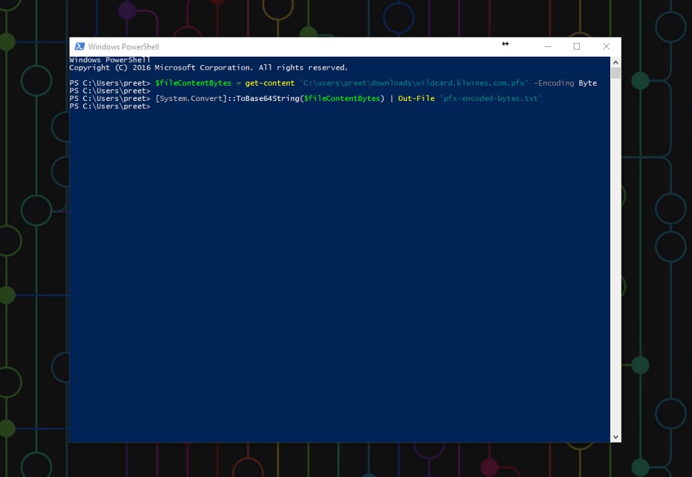 Convert PFX Certificate to Base64 String - Blogs by TechFabric