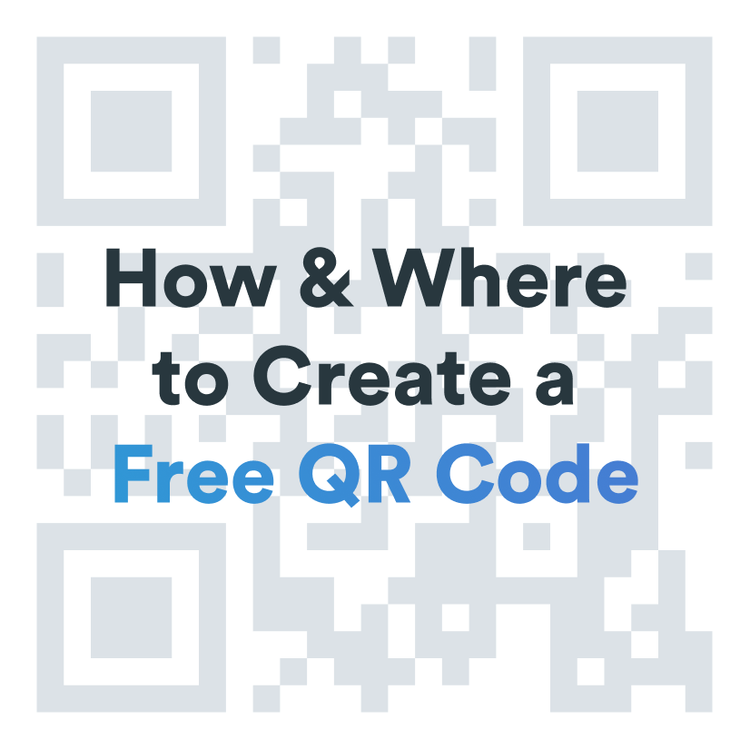 How and Where to Create a Free QR Code