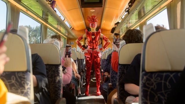 Knight of Fire, Maria Tsopanaki & Dimitri Mavinis, United Kingdom, on the 2022 WOW Train