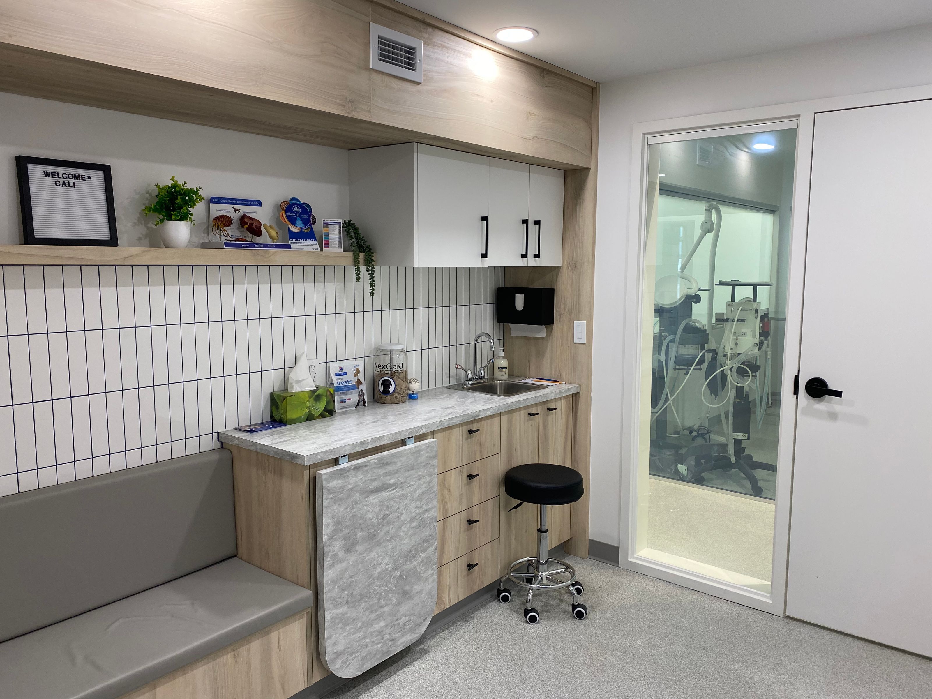 Open Concept Vet Clinic