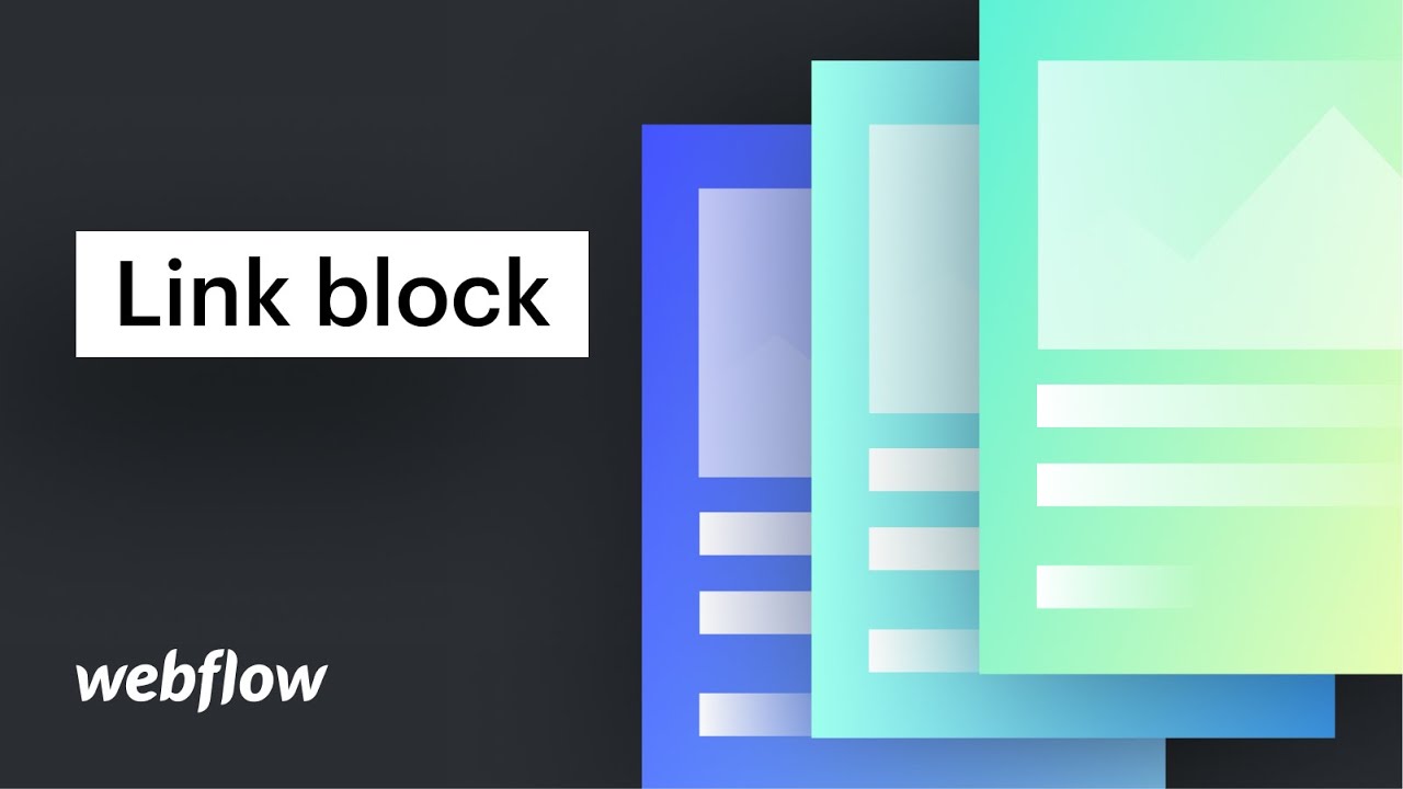 Link block - Webflow University Documentation