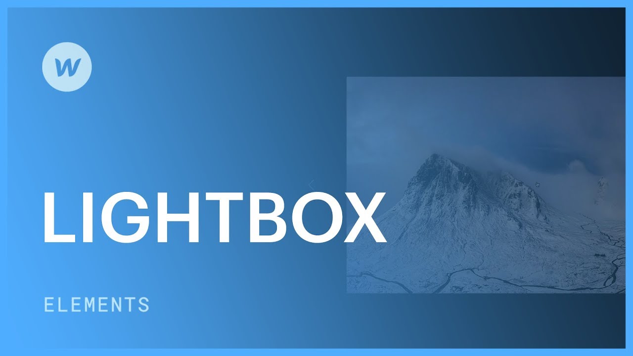 Lightbox flow University Documentation
