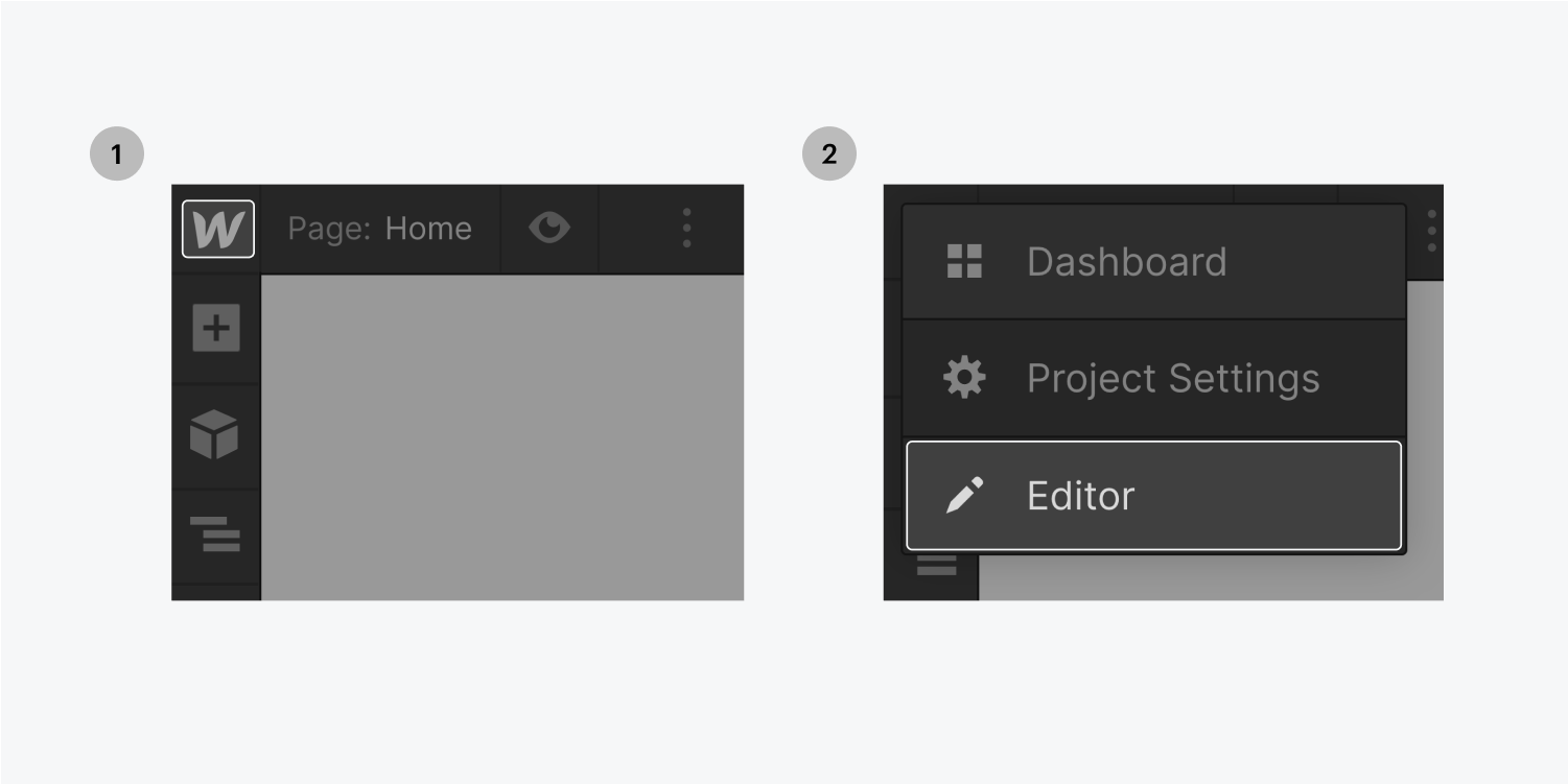 Intro to the Editor - Webflow University Documentation
