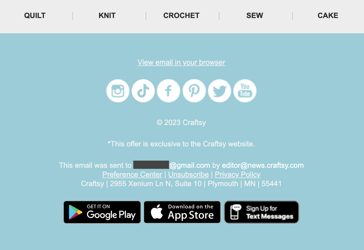 What To Include In Your Email Footer Design Examples And Best Practices What To Include In Your Email Footer Design Examples And Best Practices