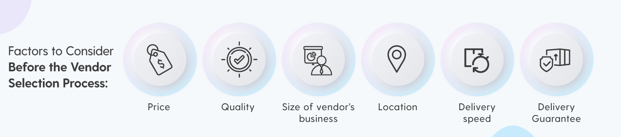 Factors to Consider Before the Vendor Selection Process