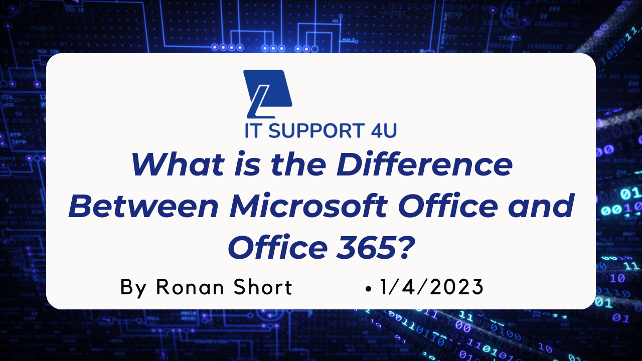 What is the Difference Between MS Office and Office 365?