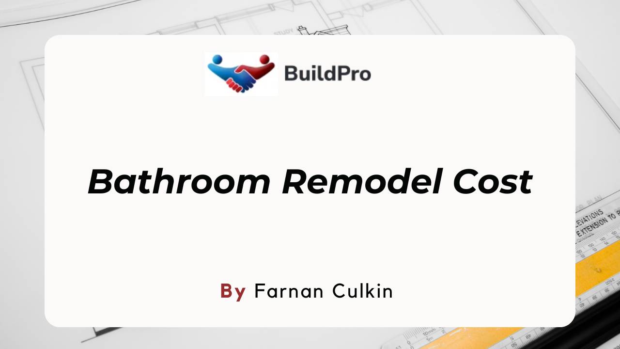 How Much Does Bathroom Remodel Cost in Ireland?