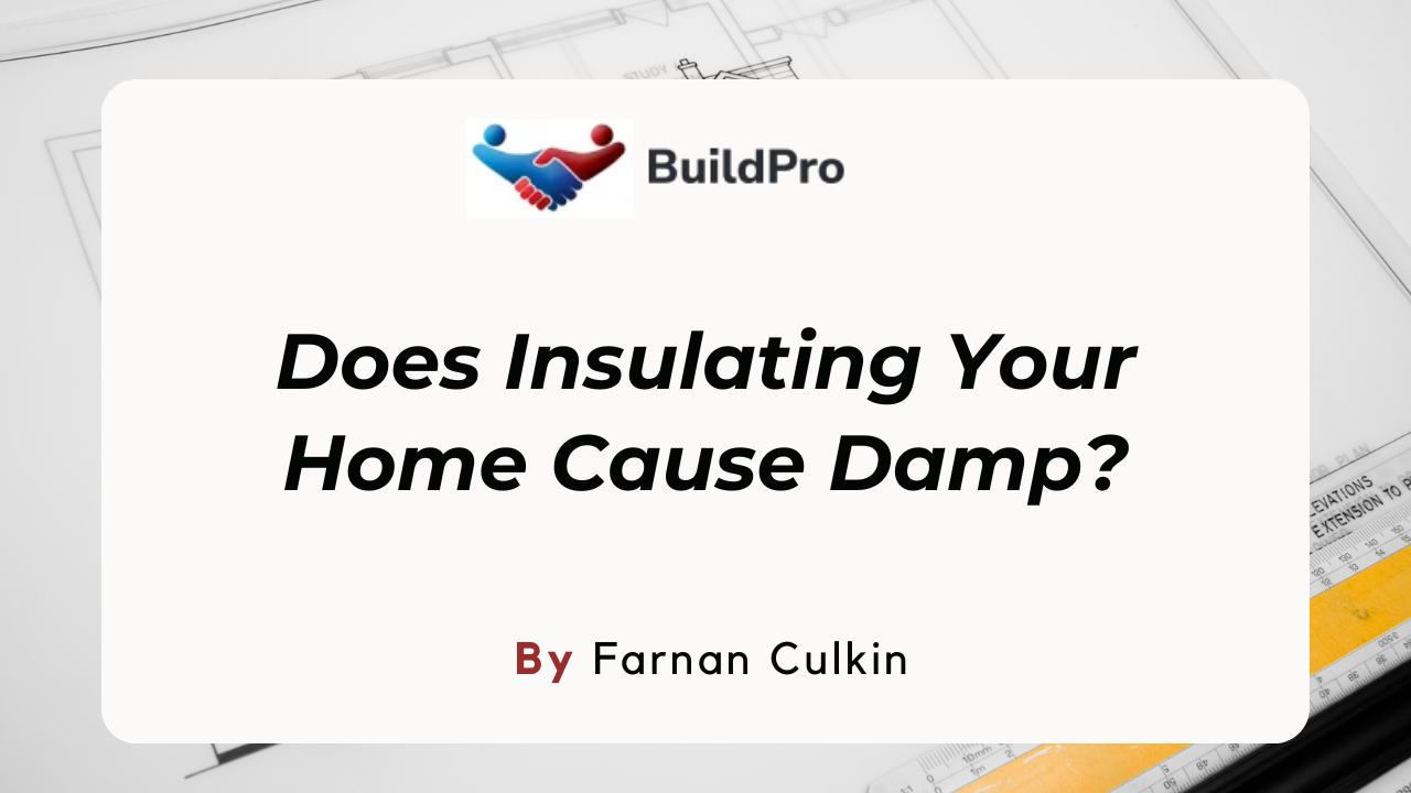 Does Insulating Your Home Cause Damp? A MustRead Guide