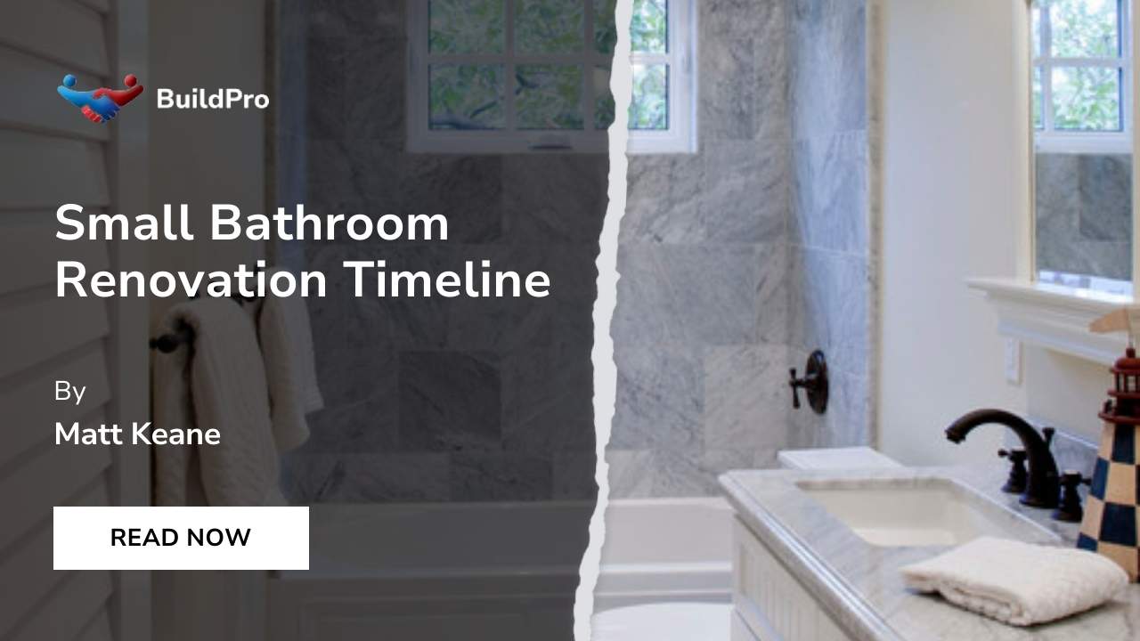 Renovating a Compact Bathroom: Estimated Timeframe