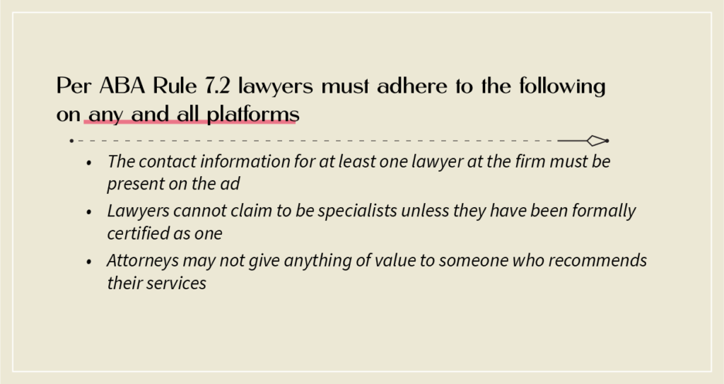 Lawyer Advertising Rules That All Attorneys Should Know