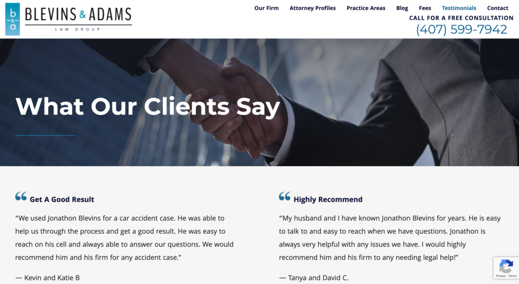 10 Practical Law Firm site Design Tips (With Examples)