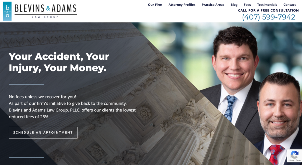 10 Practical Law Firm site Design Tips (With Examples)