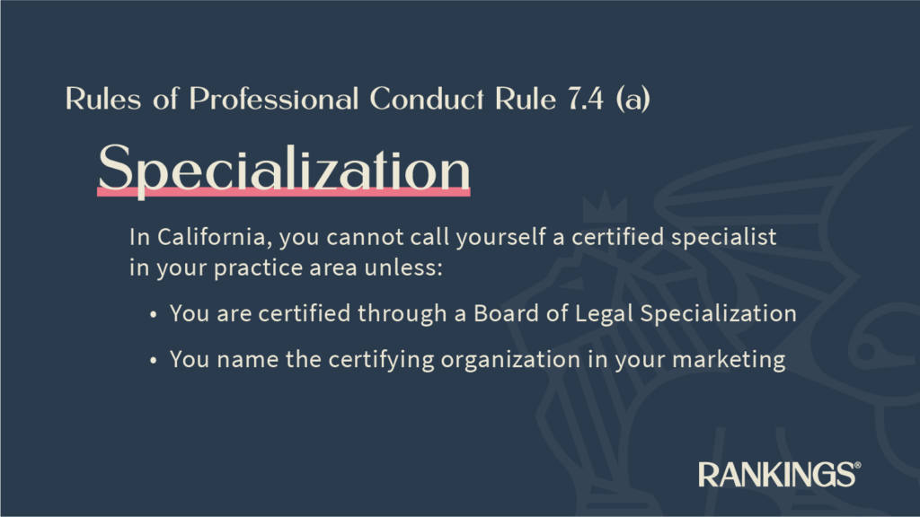 California Attorney Advertising Rules What Lawyers Should Know