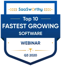 GoBrunch SaasWorthy Rating Badge