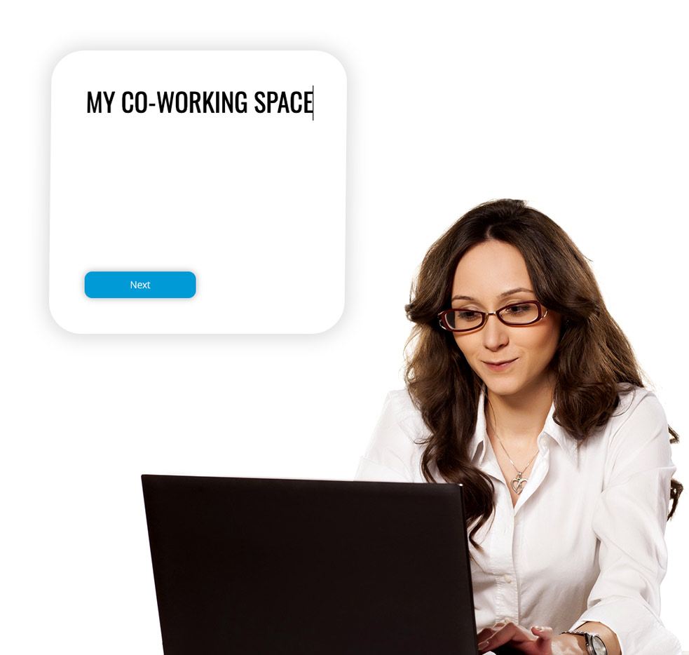 Lady who creating her co-working space in GoBrunch