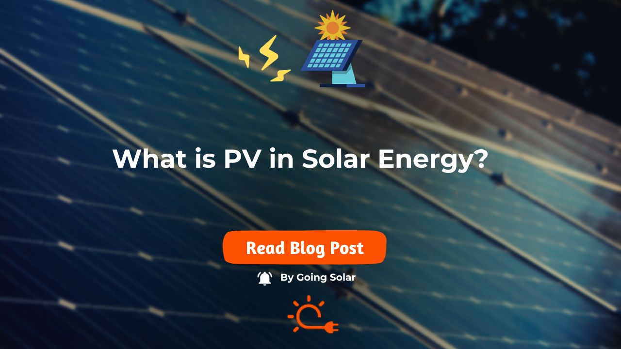 What is PV in Solar Energy