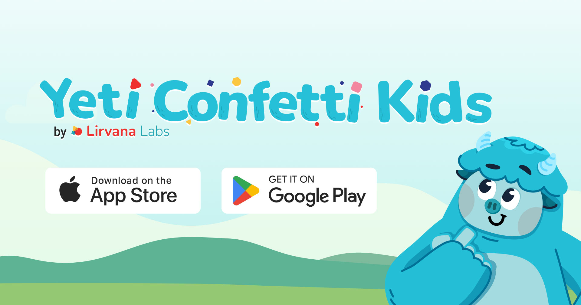 Try Yeti Confetti Kids by Lirvana Labs