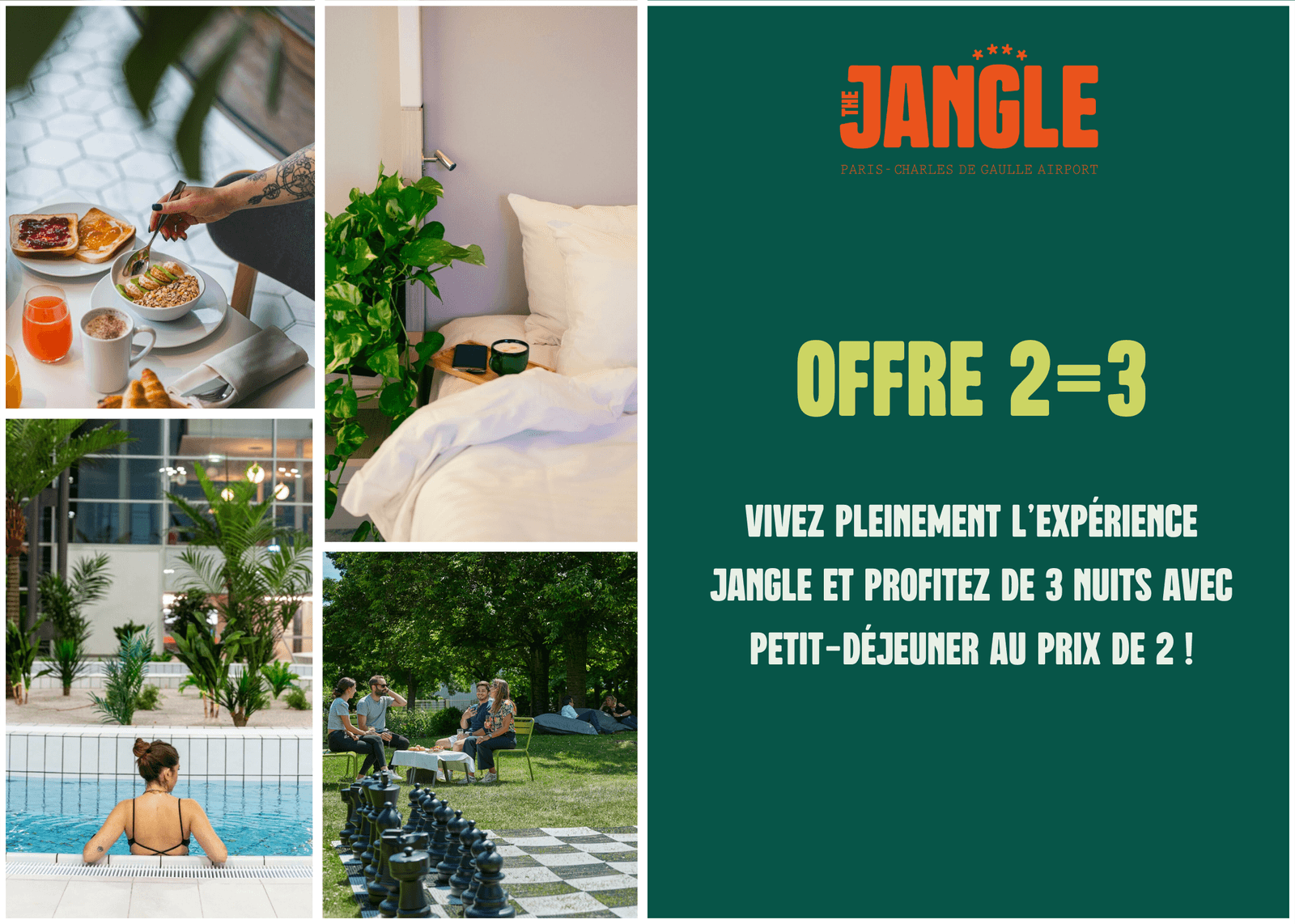 The Jangle Hotel | Aéroport Charles de Gaulle Paris Roissy