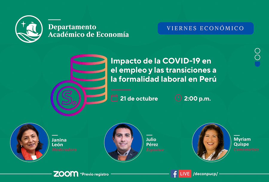 Viernes Económico | Impacto de la COVID-19 en el empleo y las ...