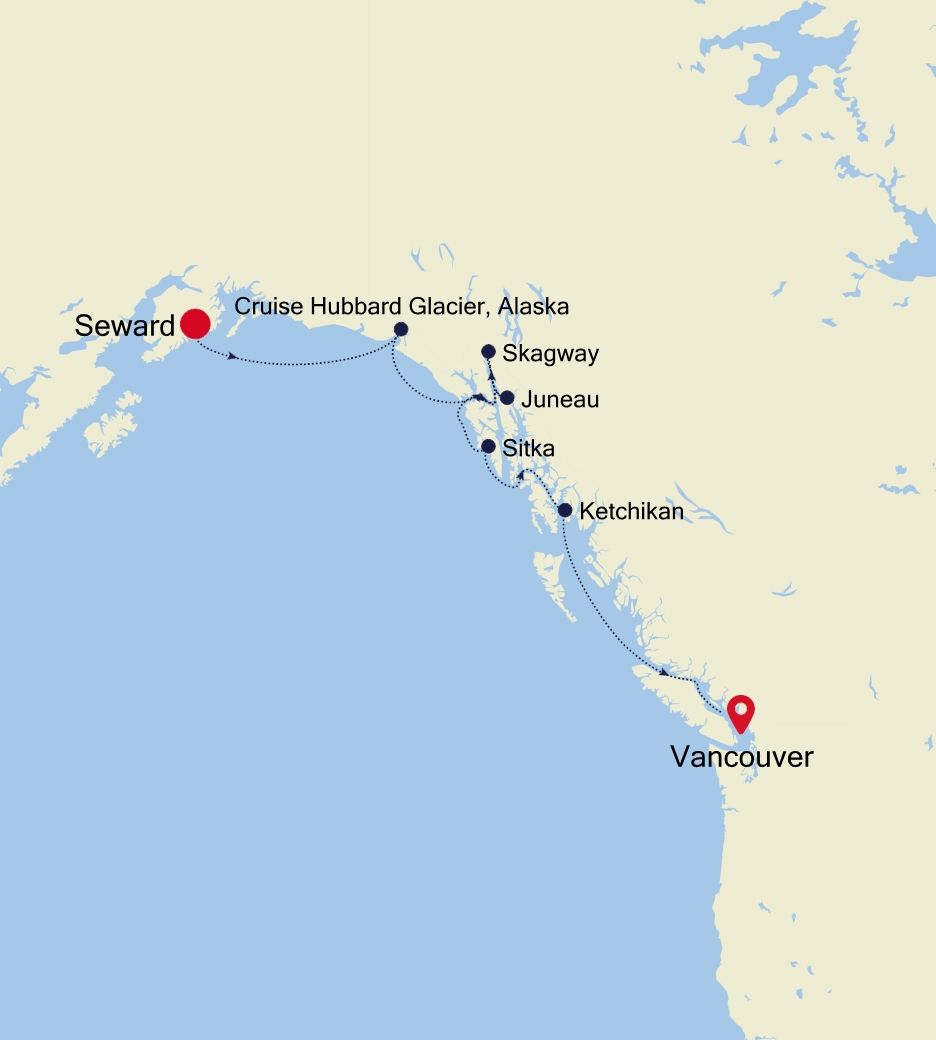 Seward (Anchorage to Vancouver Small Ship Travel