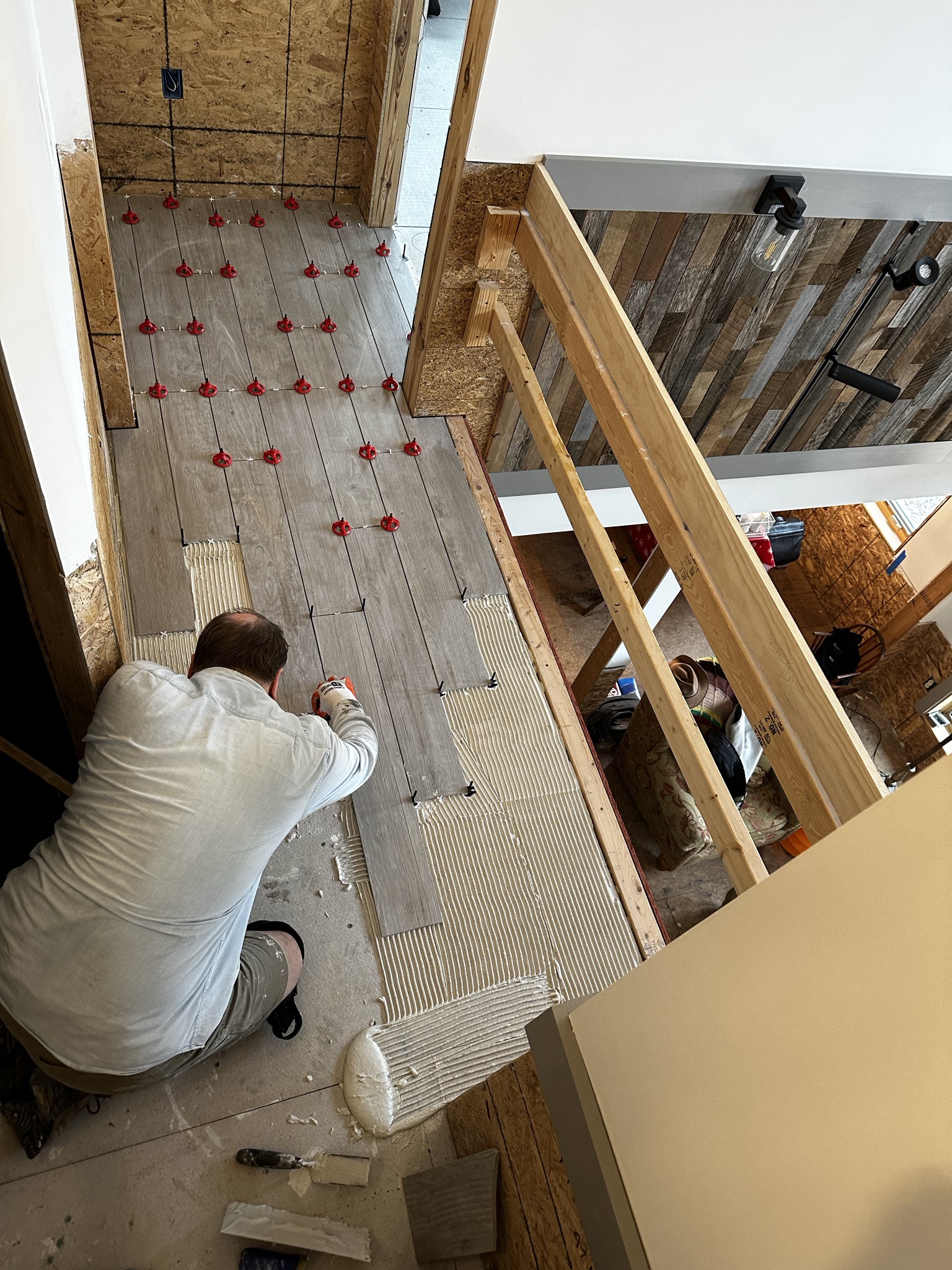 Loft Flooring & Railing - Episode 1 Blog Post | Runaway Ridge