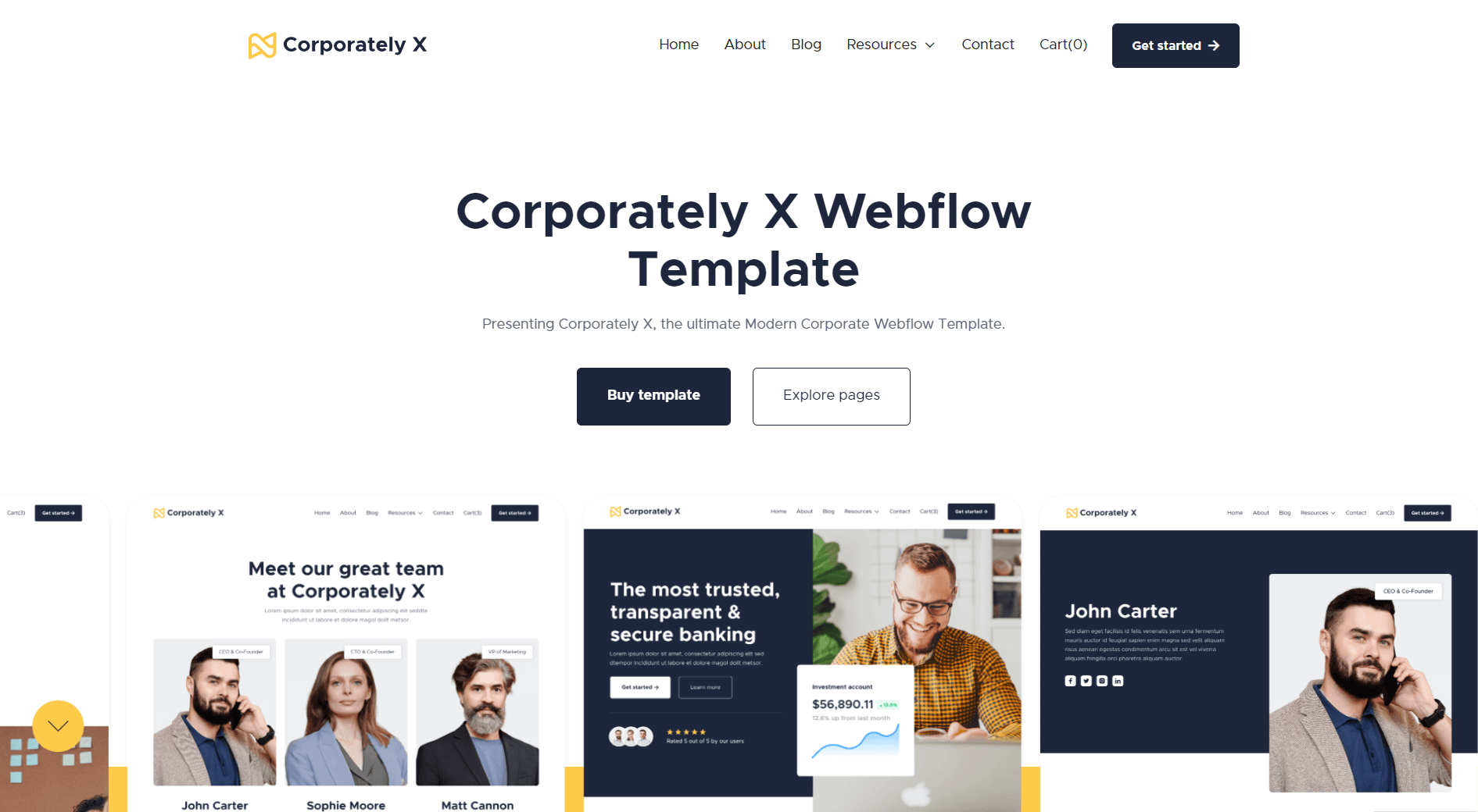 Corporate Webflow Templates to Help Make Your Website Stand Out - Brandbes