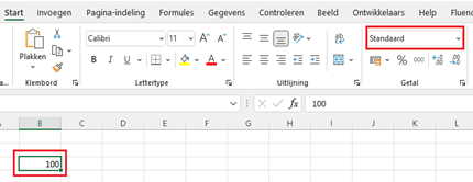 Hoe maak je van tekst een getal in excel?