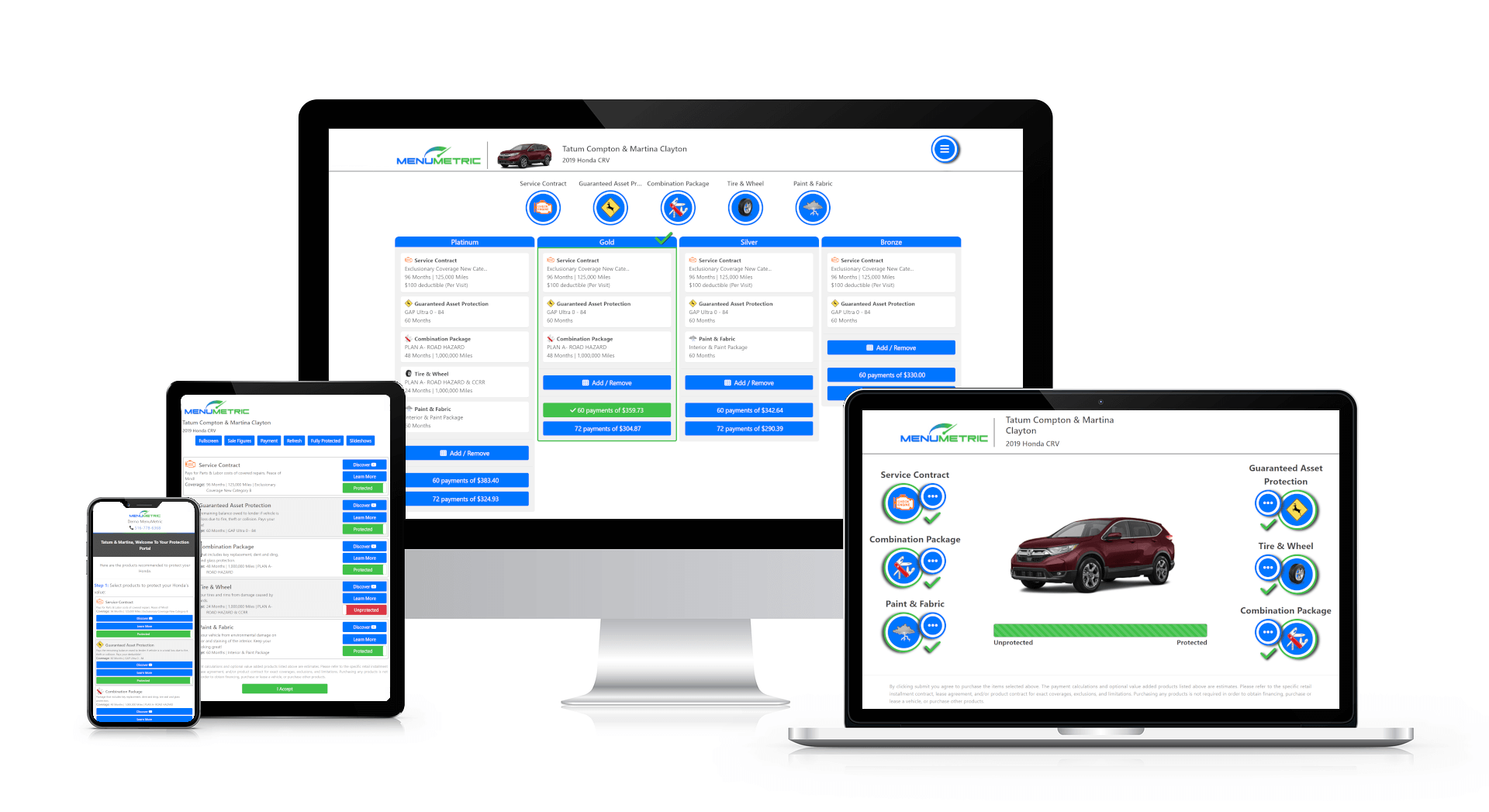 Top F&I Menu Software Company | MenuMetric