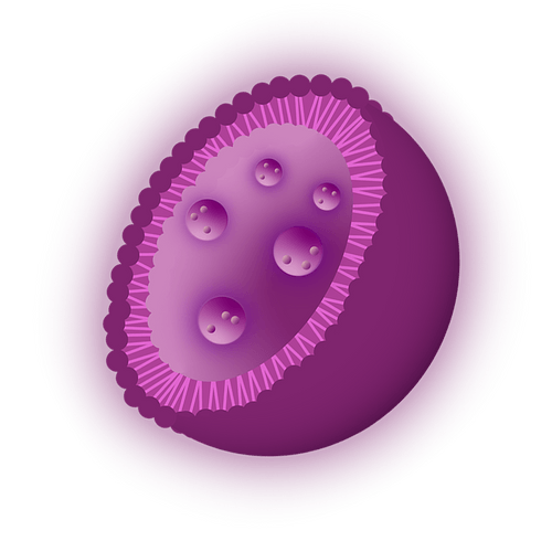 nanoparticle illustration