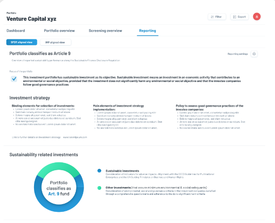 A print screen showcasing the software product