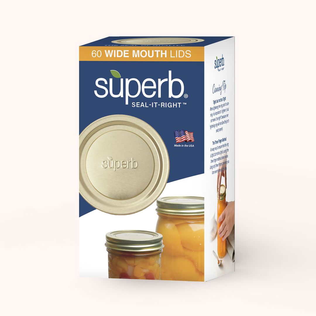 Superb Canning Lids & Mason Jars