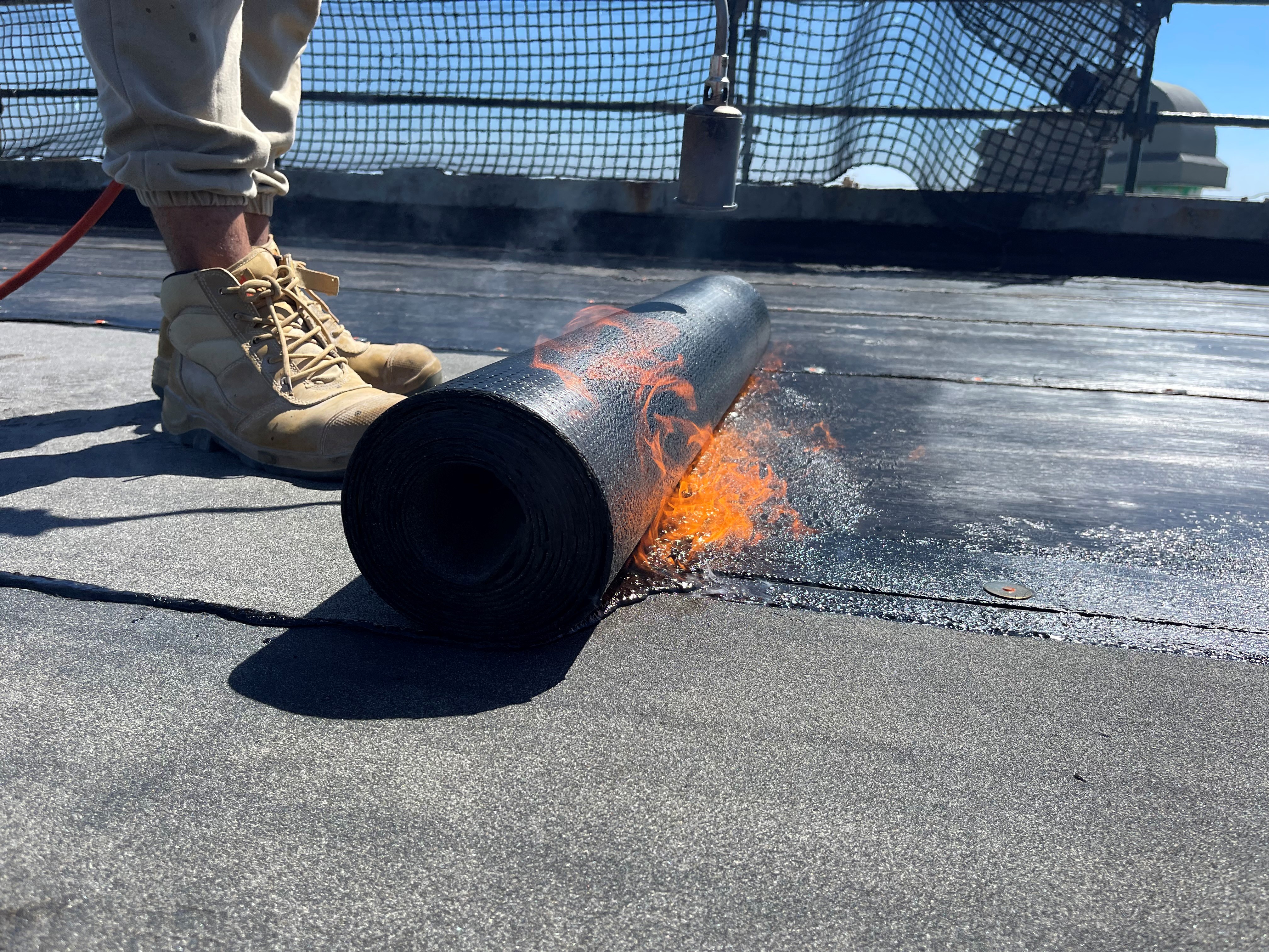 Torch On Rooftop Waterproofing 