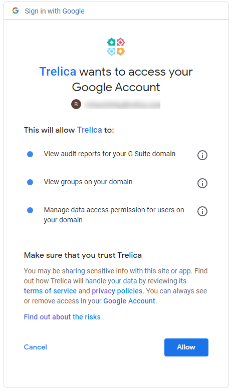 Allow Users to Log In/Sign up Using Other Applications (Google